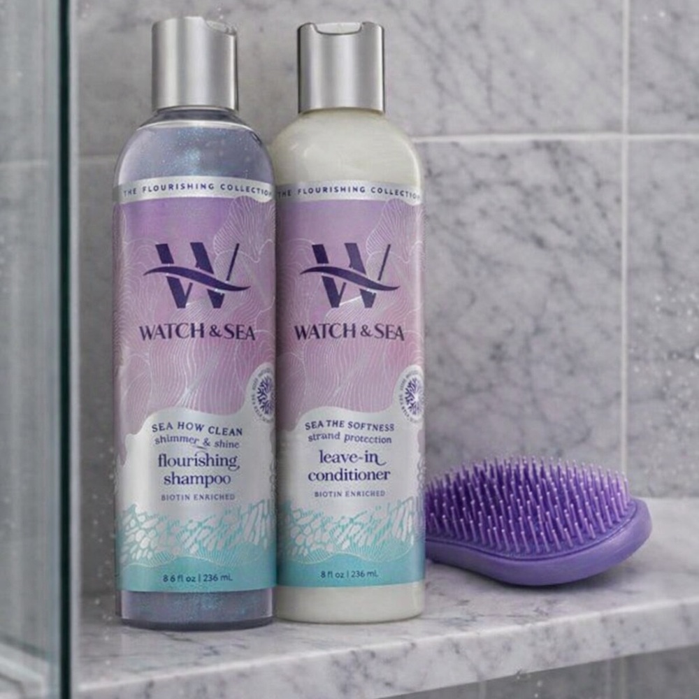 Watch & Sea Flourishing‎ Shampoo and Leave-In Conditioner Set